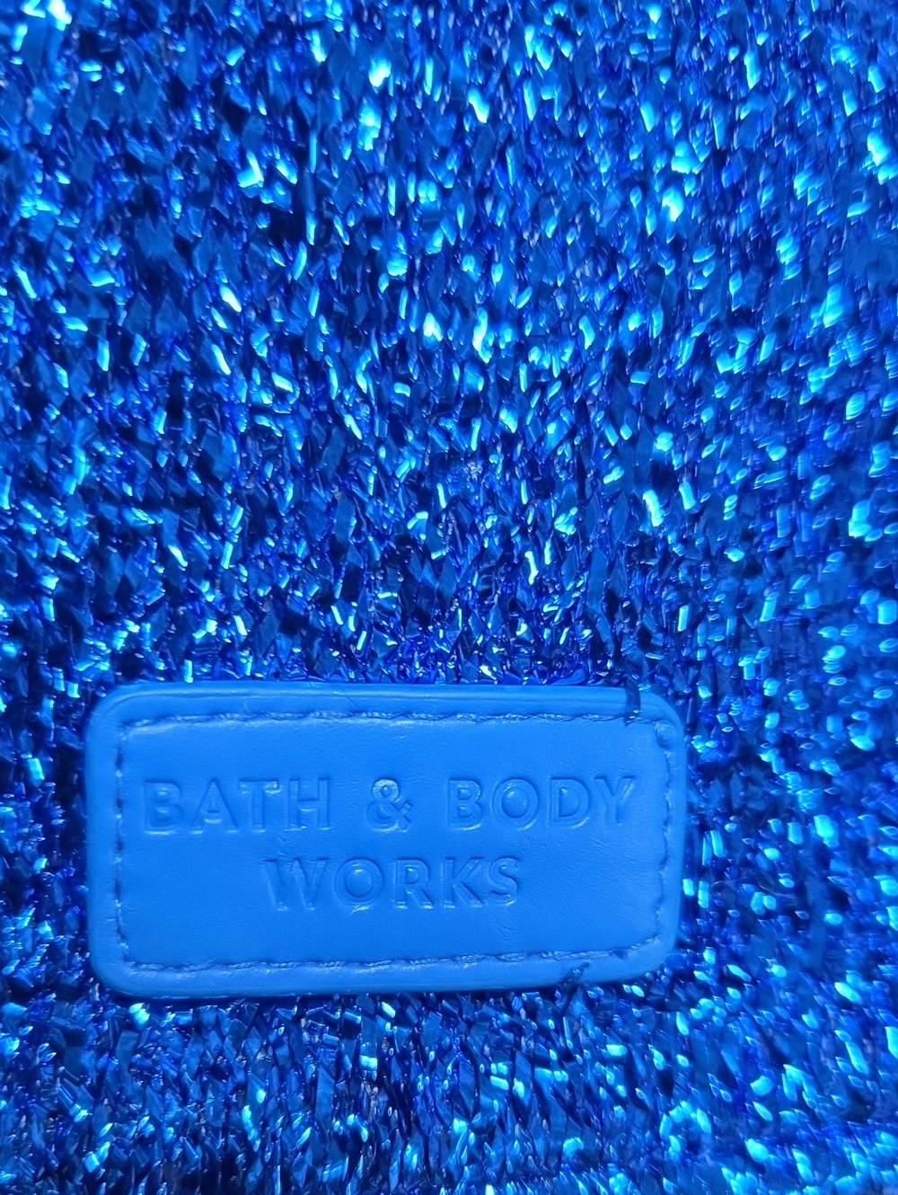 Bth&Body Works:  Sparkly Blue Bags - Picture 5 of 6